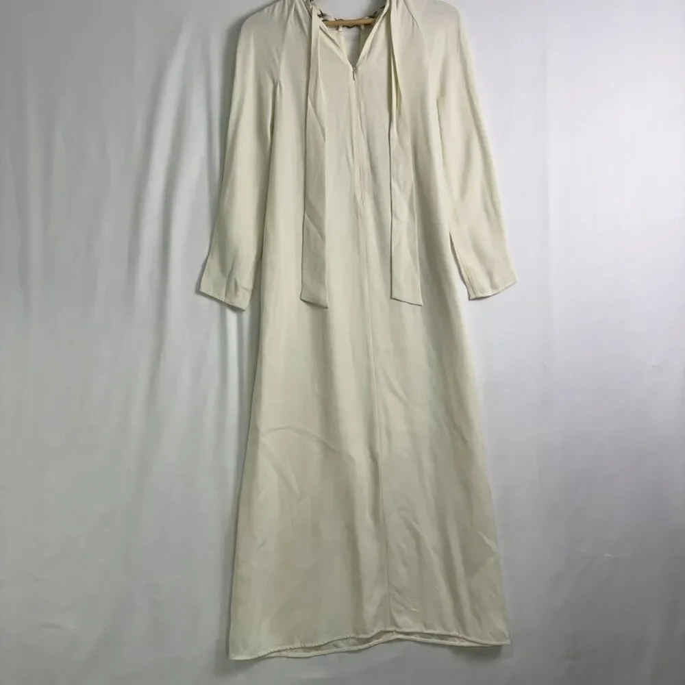 Zimmermann Cream Maxi Dress with Gold Chain Detail Brand New 0P - Picture 2 of 7